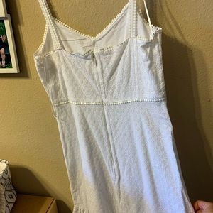 Draper James white eyelet dress